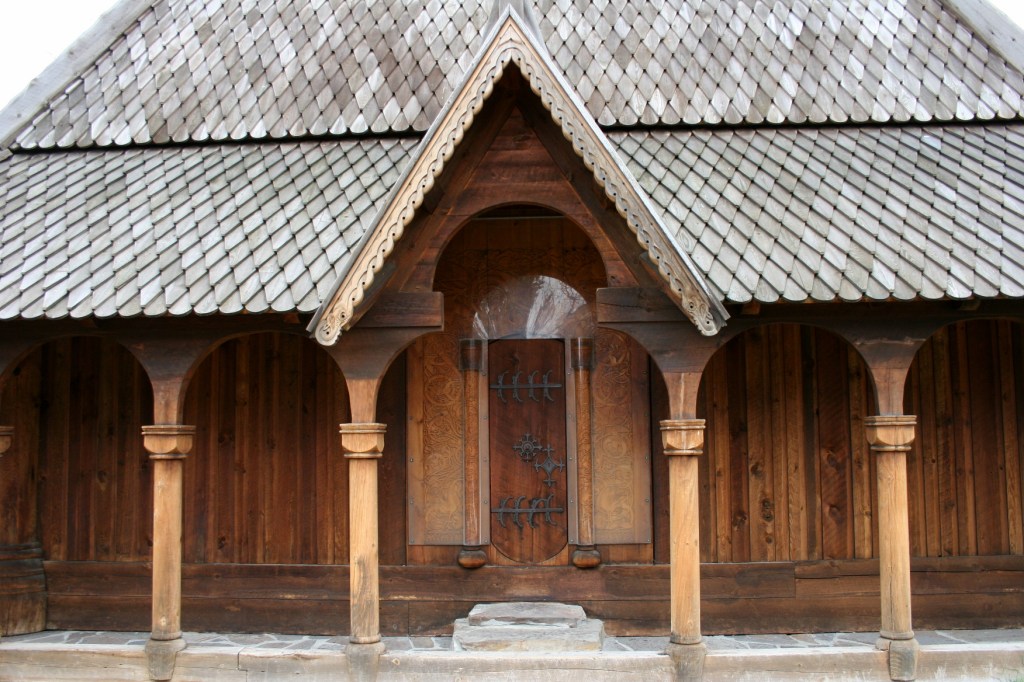 Stave, front door