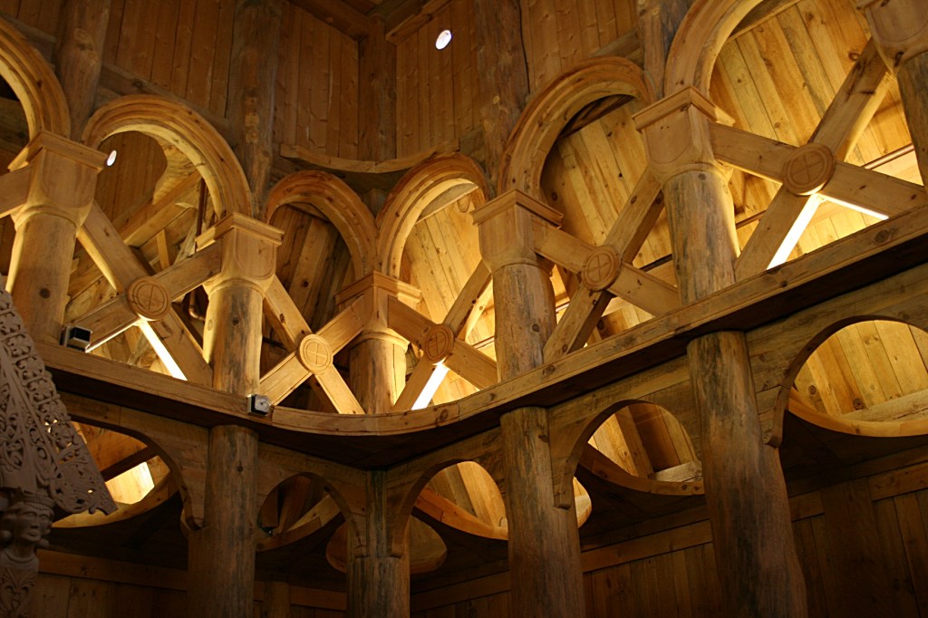 Stave, interior ceiling 1