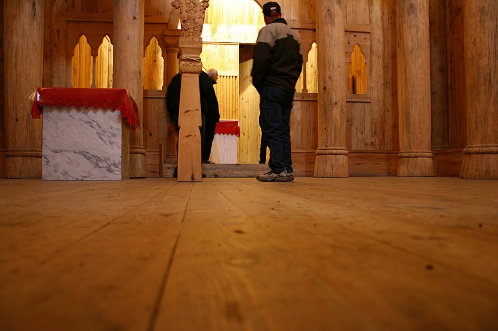 Stave, interior overview