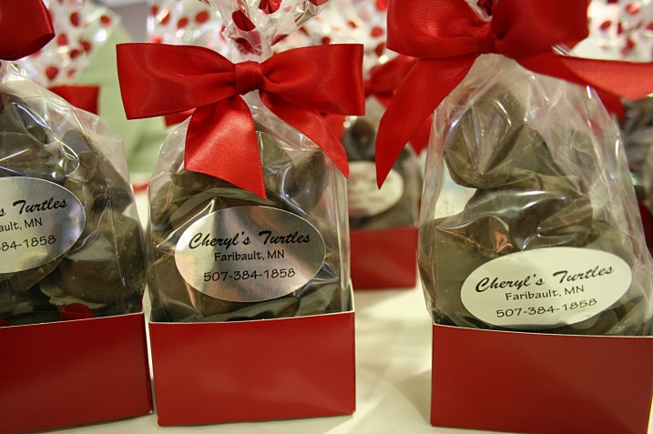 Beautifully-packaged Cheryl's Turtles.