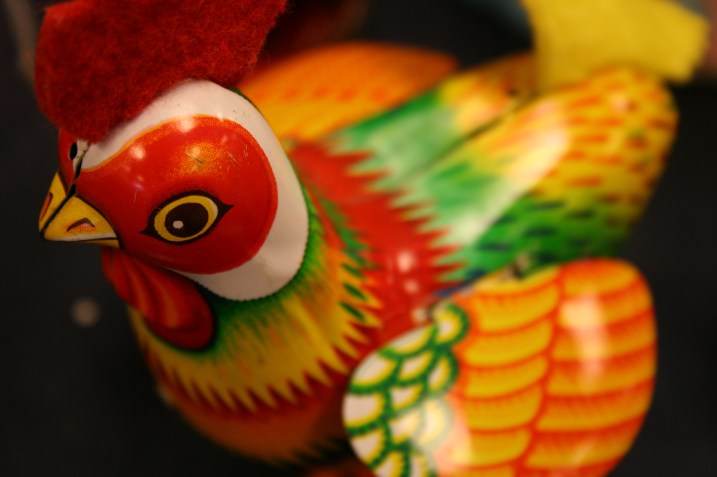 The original chicken photo, only resized.