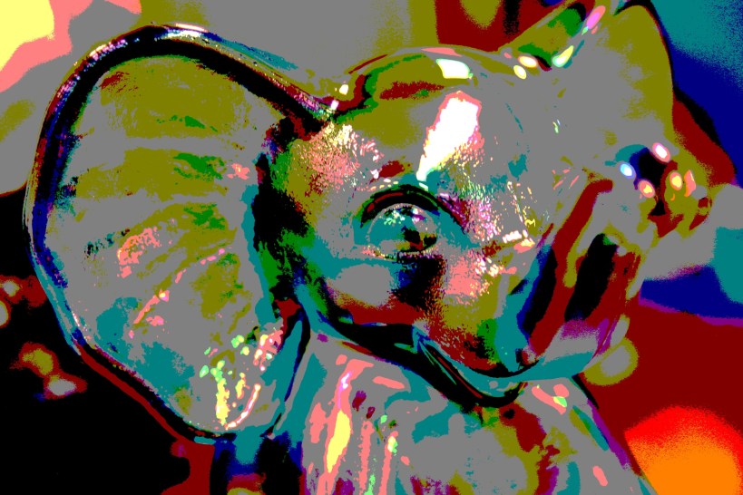 Ta-da, the posterized elephant.