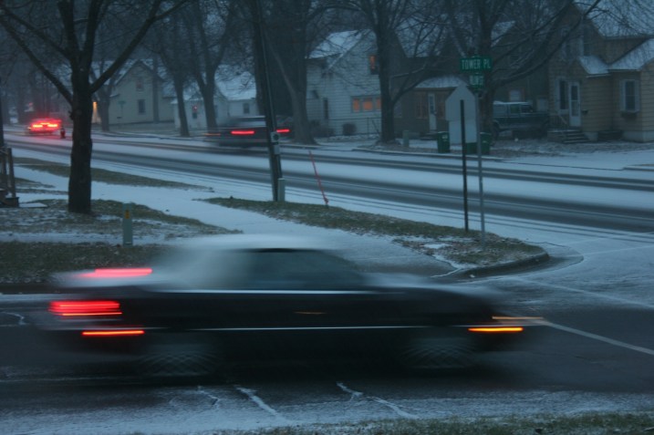 Late afternoon along my street.