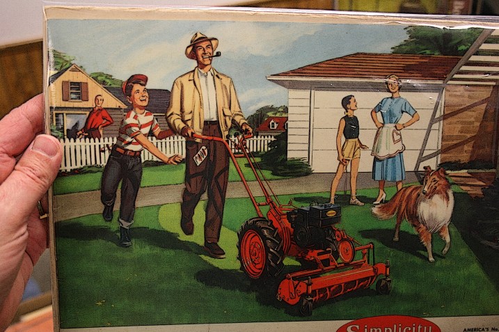 Solution: Apply cartoon tool to reduce glare and lend a more vintage look.