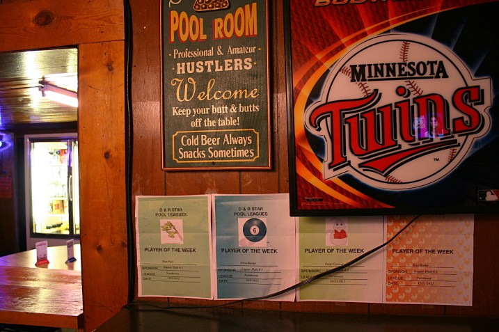Be sure to follow the bar's pool rules.