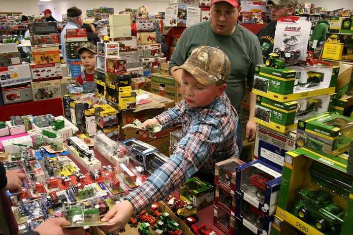 A vendor in training.