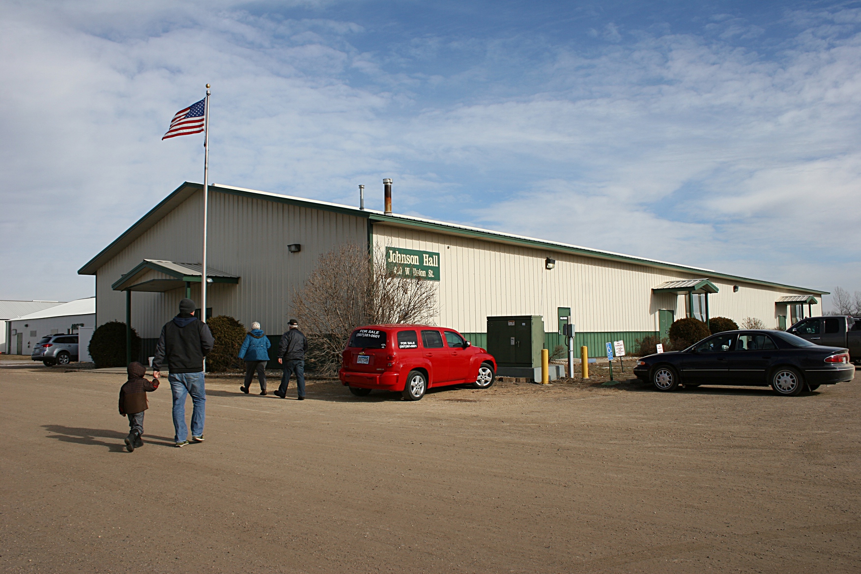 Johnson Hall, site of Louies' Toy Box Farm Toy Show.
