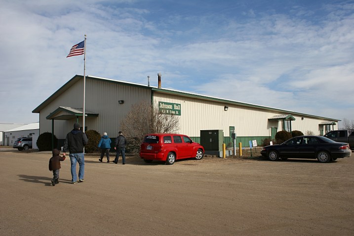 Johnson Hall, site of Louies' Toy Box Farm Toy Show.
