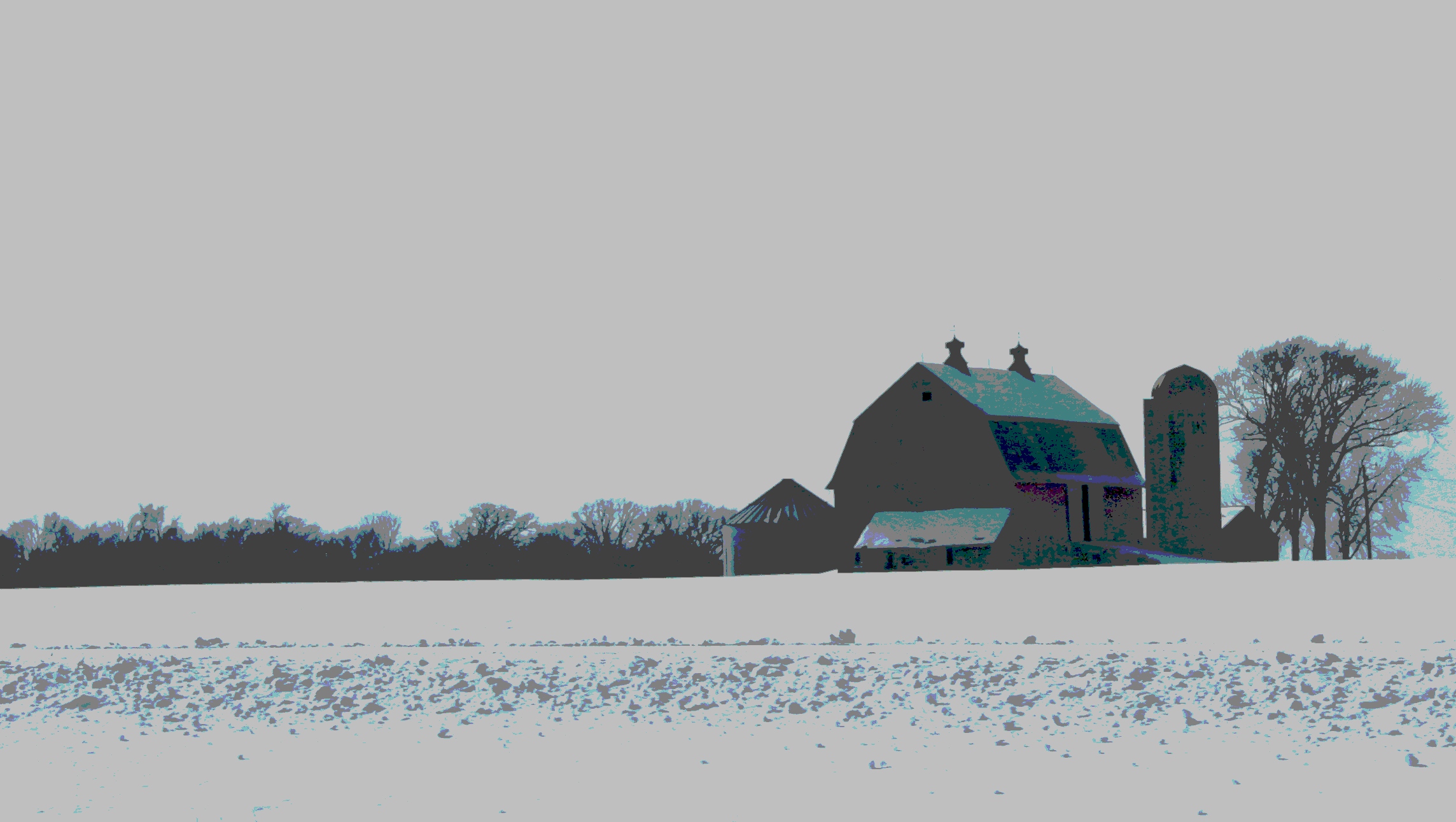 Barn along I35