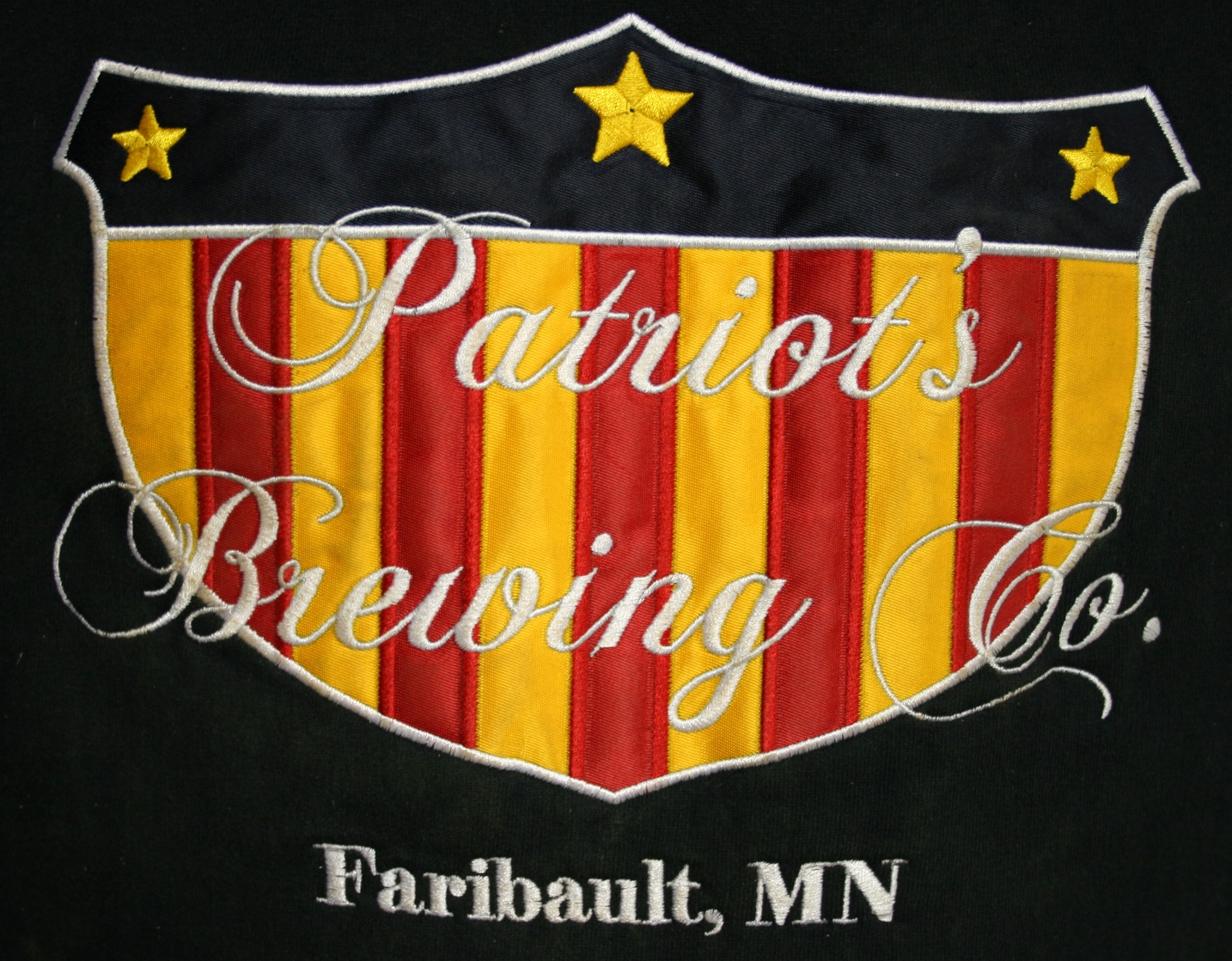 Noah Strouth's nephew, Alex Strouth, a senior at Northfield High School, created the patriotic themed company logo.