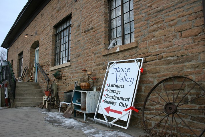 Stone Valley General Store, 110 Pine Street, located in the old Engesser Brewery on the south side of St. Peter.