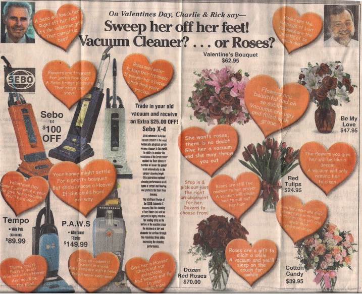 Valentine's Day ad 2013