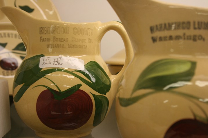 The Watt ware pitcher from Wabasso which we purchased on behalf of extended family.