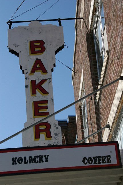 You can't miss the sign marking Franke's Bakery, a family-owned business in Montgomery for 99 years.