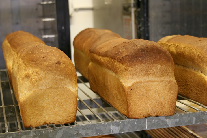 A selection of Franke's Bakery bread.