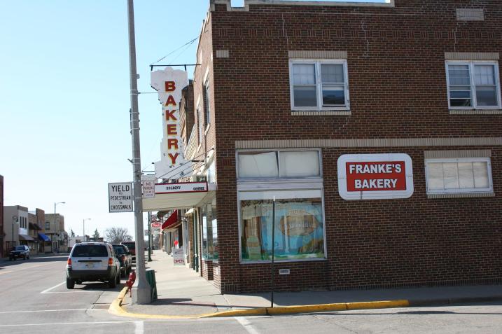 Franke's Bakery. Minnesota Prairie Roots file photo.