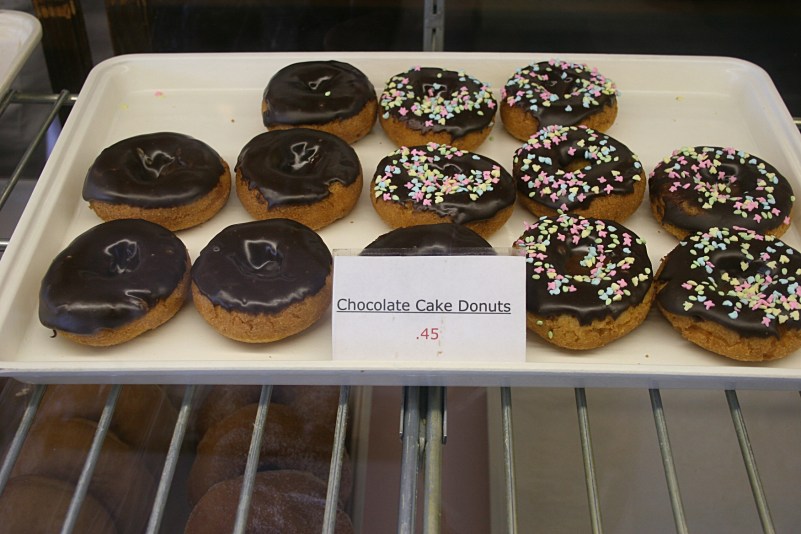 Among the sweet treats.