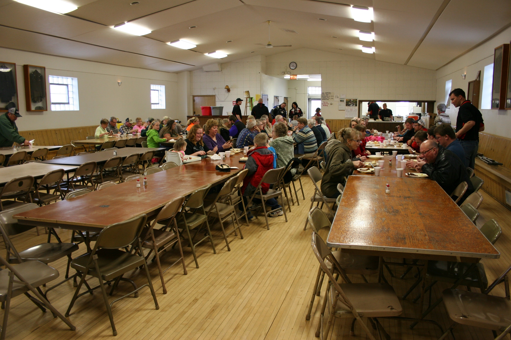 I knew most of the diners.