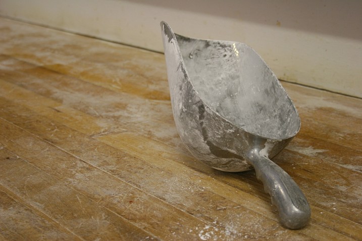 Flour scoop...