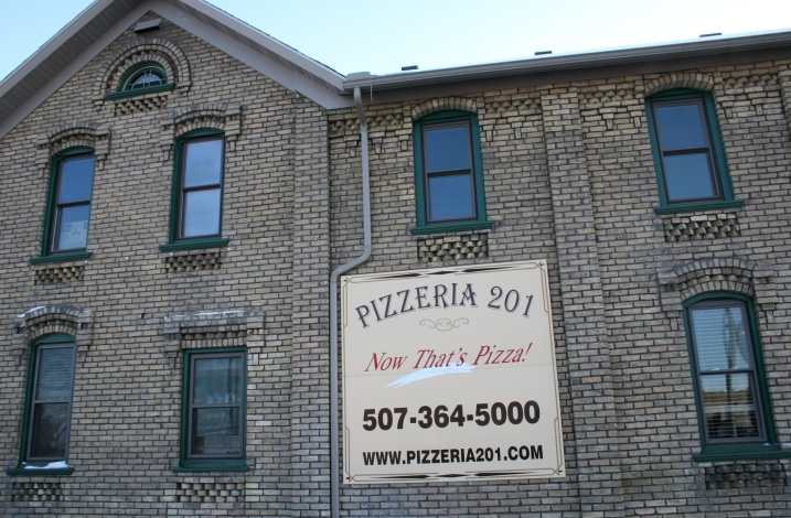 On the National Register of Historic Places, the historic Westerman Lumber Company office and house is home to Pizzeria 201. The restaurant makes homemade pizzas, a wide selection of Italian foods and more.