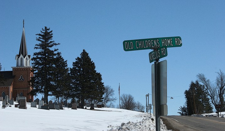 This street sign led me to investigate and learn about the Vasa Children's Home.