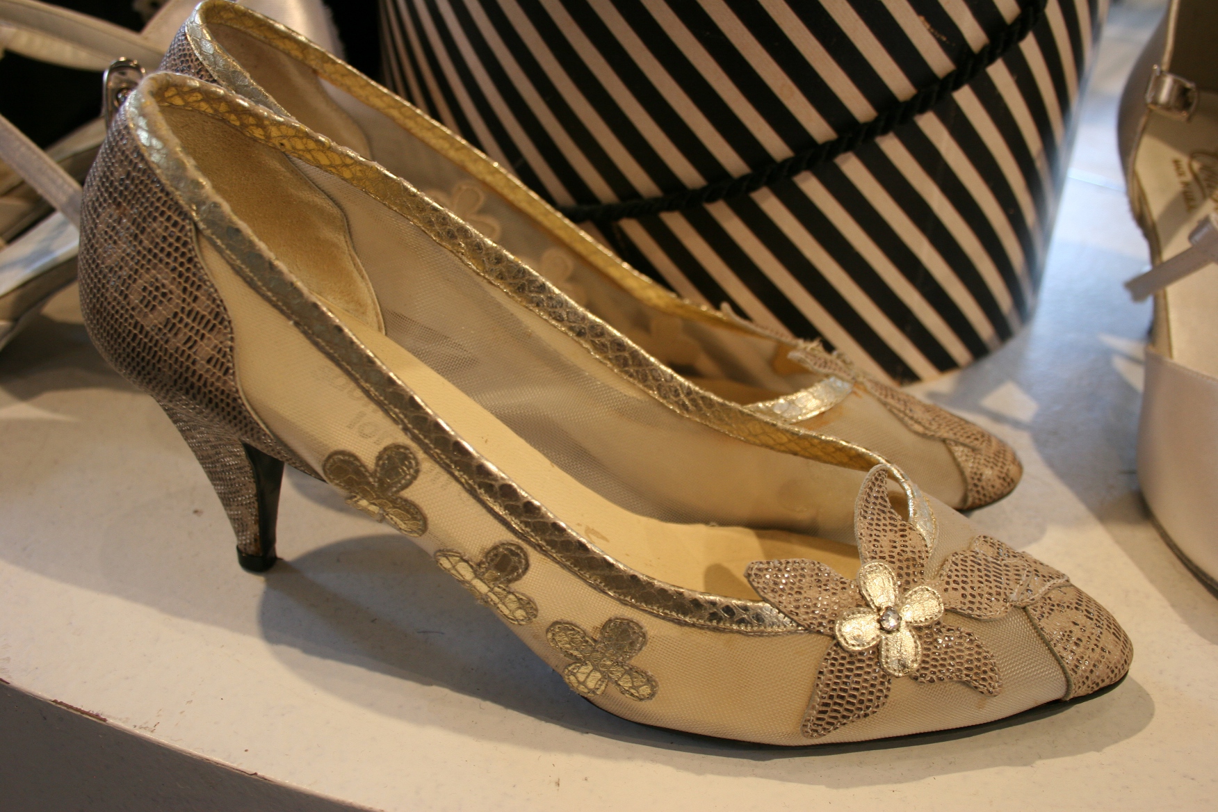 Need shoes? Andrea's sells those, too.