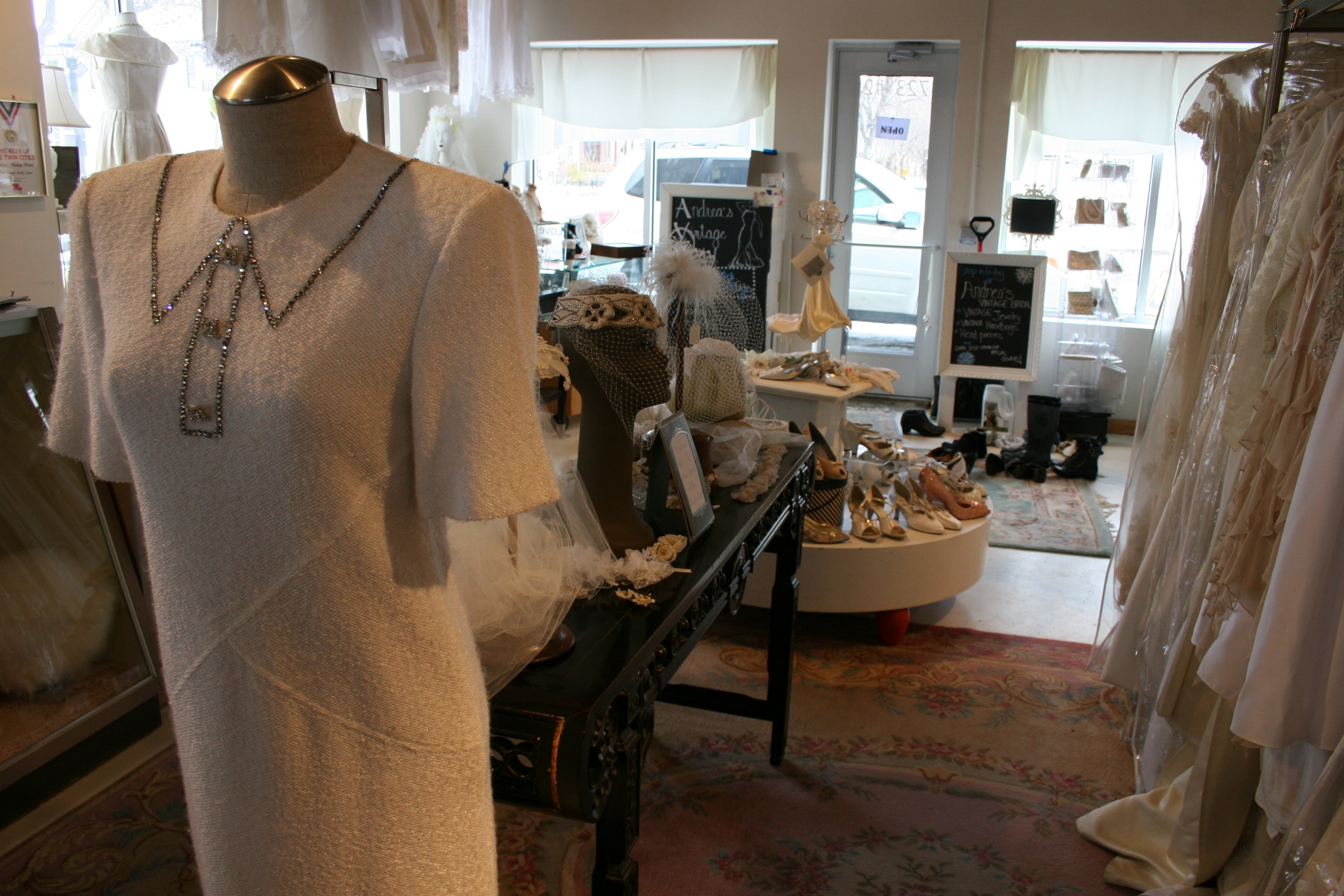 A view looking toward the front door.