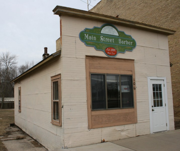 Steve Pan's barbershop in downtown Montgomery.
