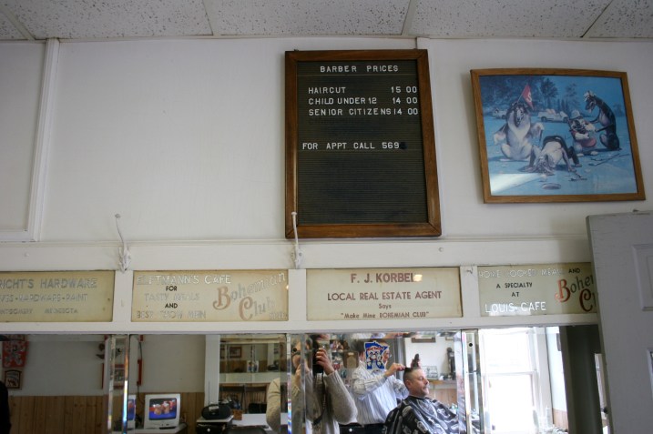More of those delightful old signs...and a reflection of me photographing them.