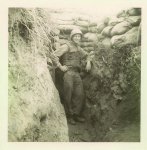 Elvern Kletscher in trenches Korea