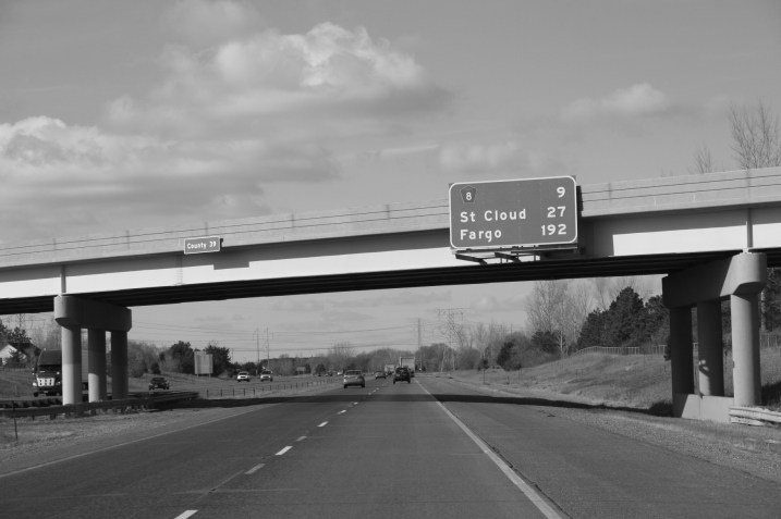 Traveling Interstate 94 on our way to Fargo with hours to go. File photo.