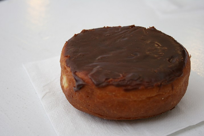 My Bavarian bismarck. FYI, Franke's ships its baked goods, so feel free to order. The bakery makes this promise: "We bake our breads and rolls fresh everyday the old fashioned way without all those preservatives.