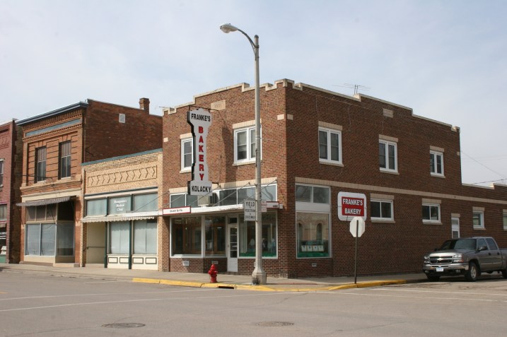 Franke's Bakery opened in 1914.