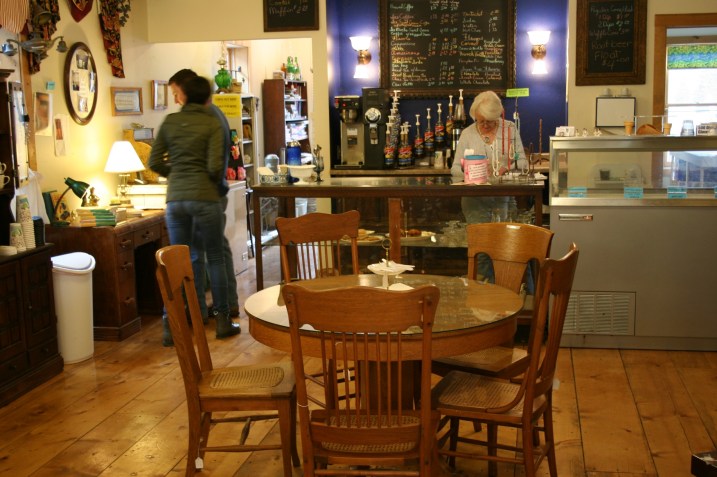 That's LaNette behind the counter.