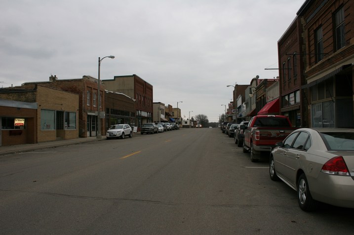 Another shot of the Main Street business district.