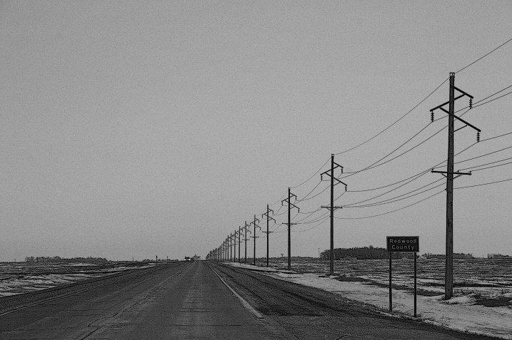 Entering my home county of Redwood along Minnesota State Highway 68 southeast of Morgan.