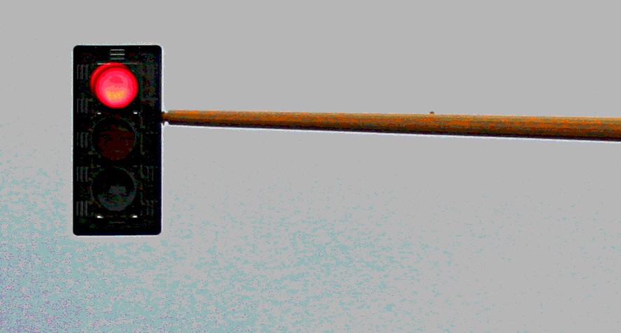 Red means STOP, people.