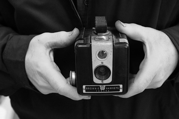 Just like the camera my mom used when I was growing up.