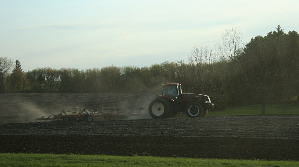 North of Winthrop Friday evening.