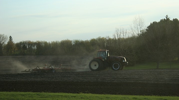 North of Winthrop Friday evening.