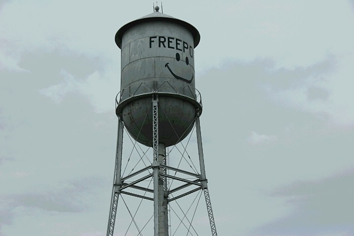 Freeport water tower