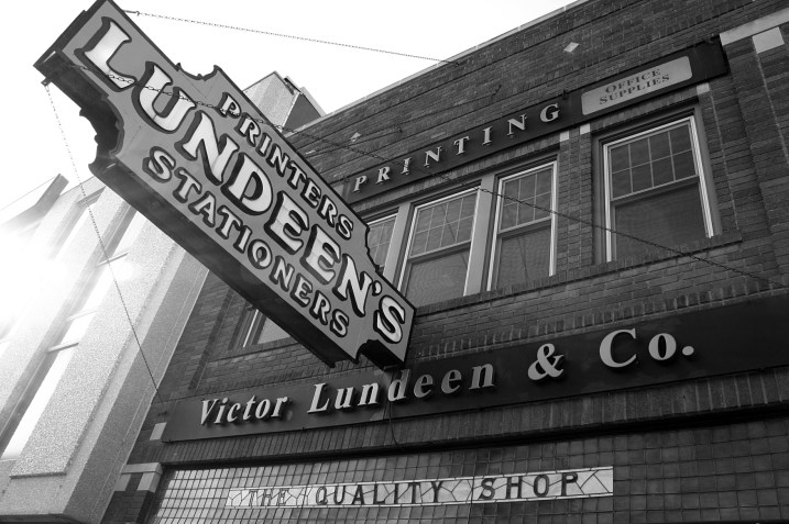 History in the signage.