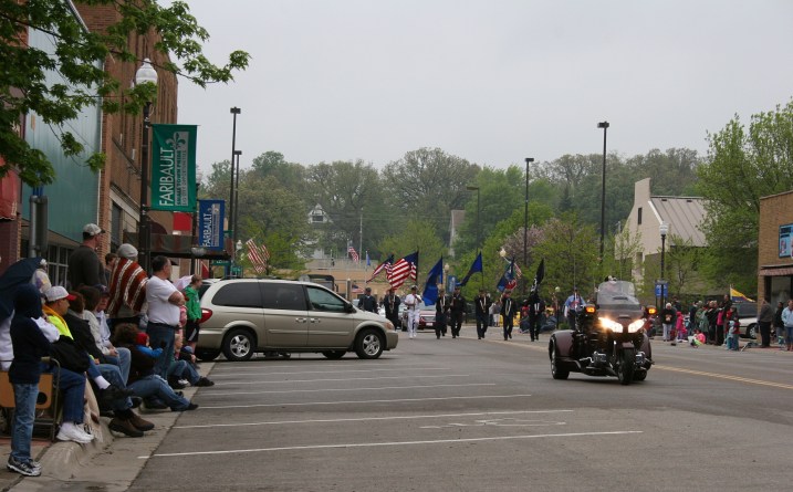 The annual Memorial Day parade, which I've attended for decades, begins along Central Avenue in Faribault.