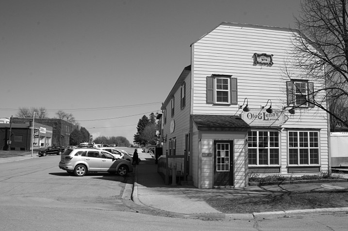 Ole and Lena's Pizzeria serves pizza, pasta and sandwiches. No lutefisk listed on the outdoor sign.