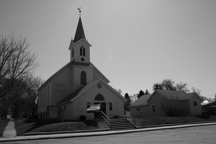 A church turned thrift store.