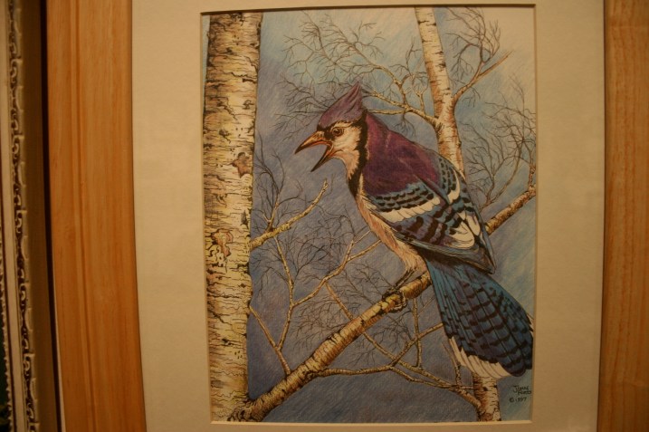 One of many pieces of original art for sale.