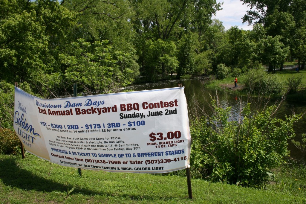 Among Sunday events is the 2nd annual Amateur Backyard BBQ Contest, beginning at 1 p.m. in the park by the river. You can sample five BBQed items for $5.