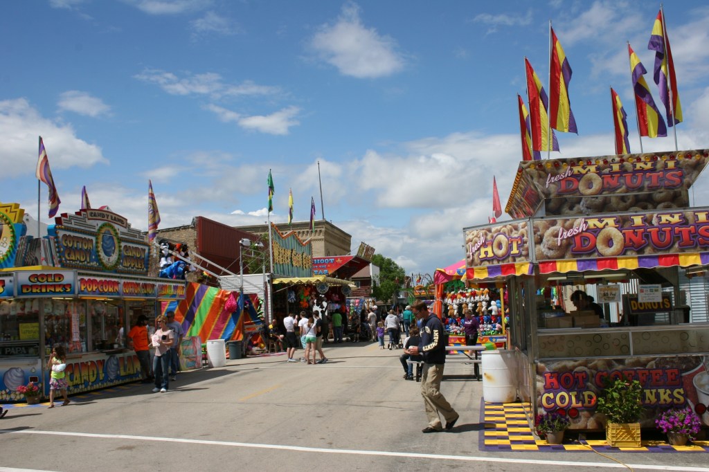 The compact Midway in downtown Morristown.