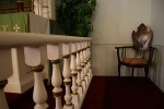 Church, chair in&nbsp;corner