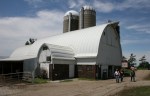 Dairy, barn side&nbsp;view